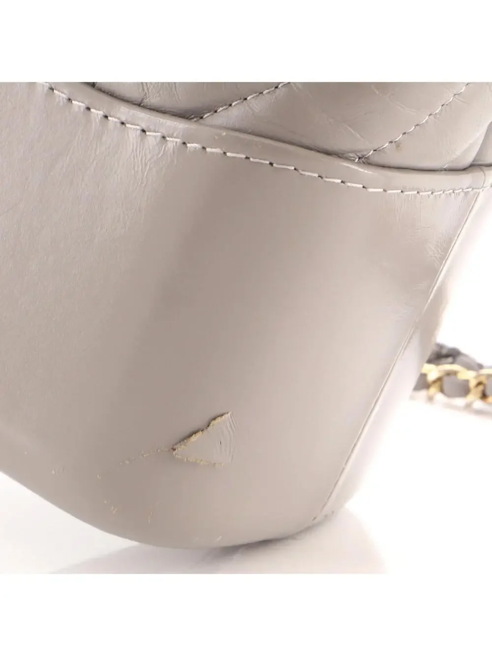 Chanel Gabrielle Hobo Chevron Aged #333503C18B